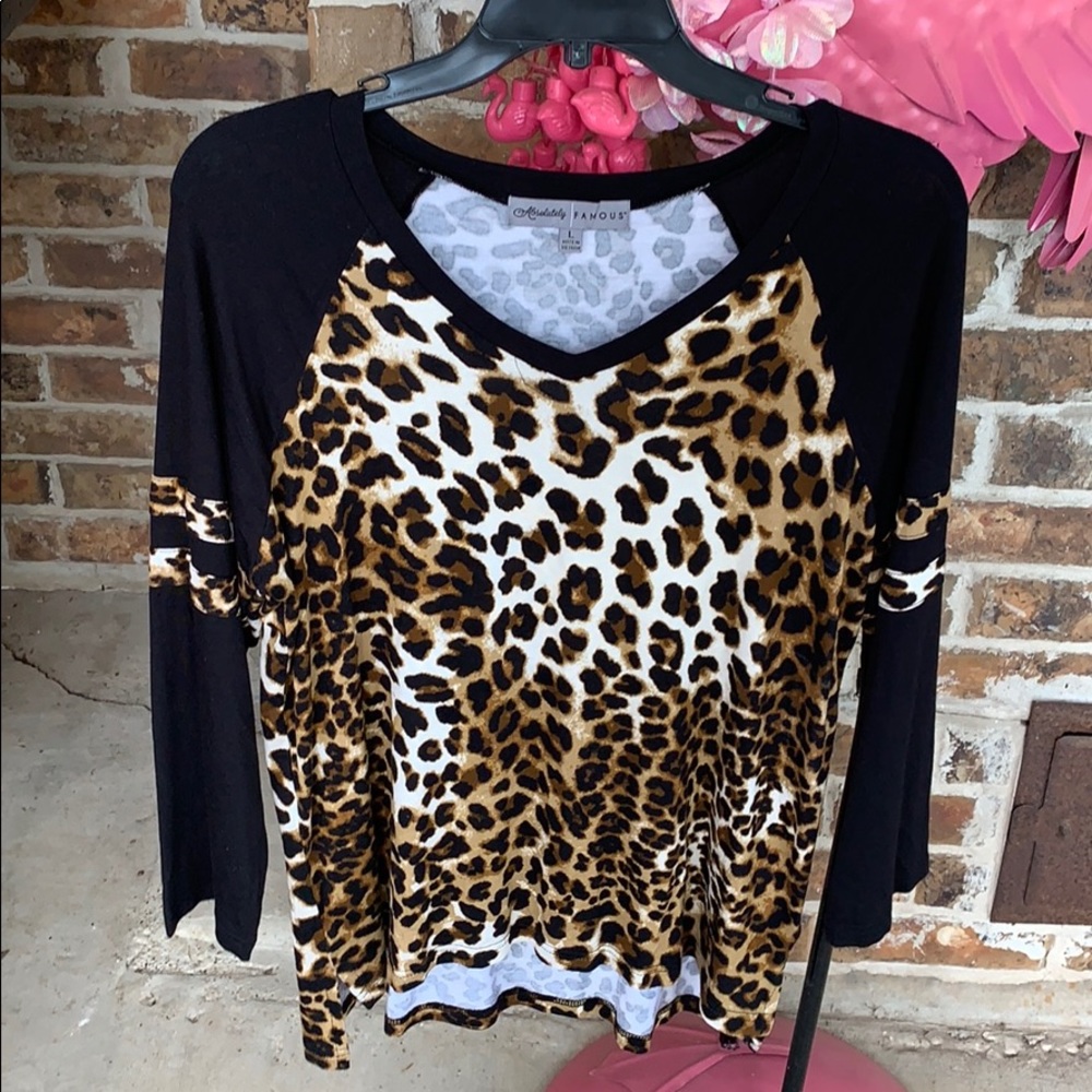 Absolutely famous cheetah top